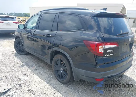 2020 Honda Pilot Awd Black Edition from USA, damaged, VIN 5FNYF6H78LB006088